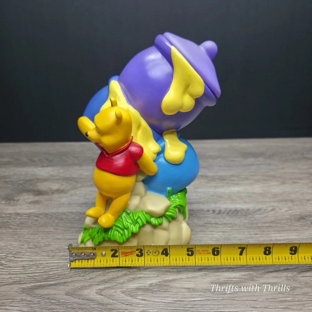 Vintage Disney's Winnie The Pooh &‎ Tigger With Honey Pot - Dixie Cup Dispenser